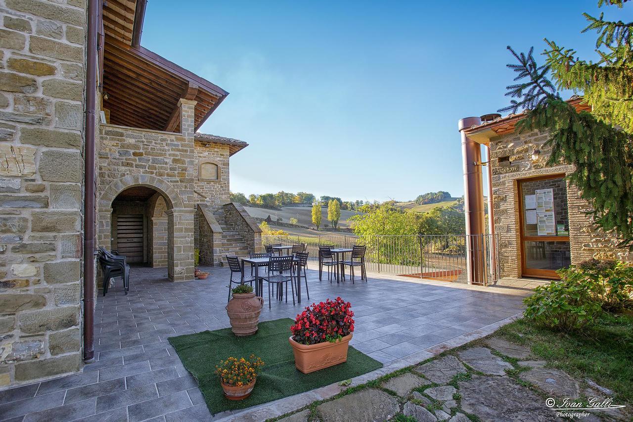 Agriturismo La Cima Hotell Gubbio Eksteriør bilde